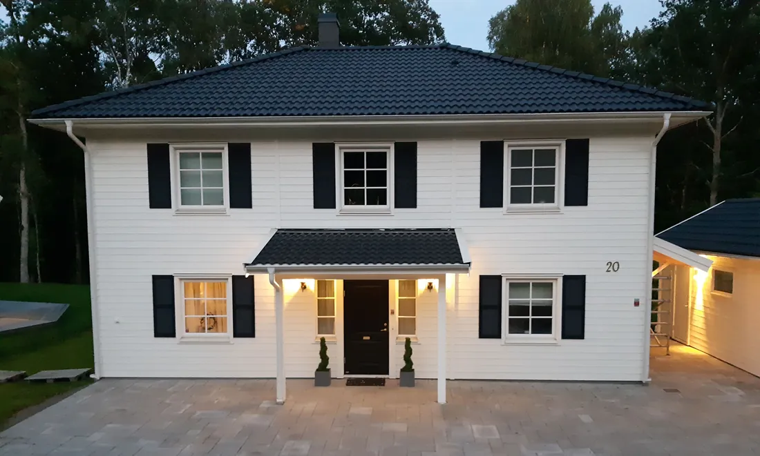 Dekorative Fensterläden